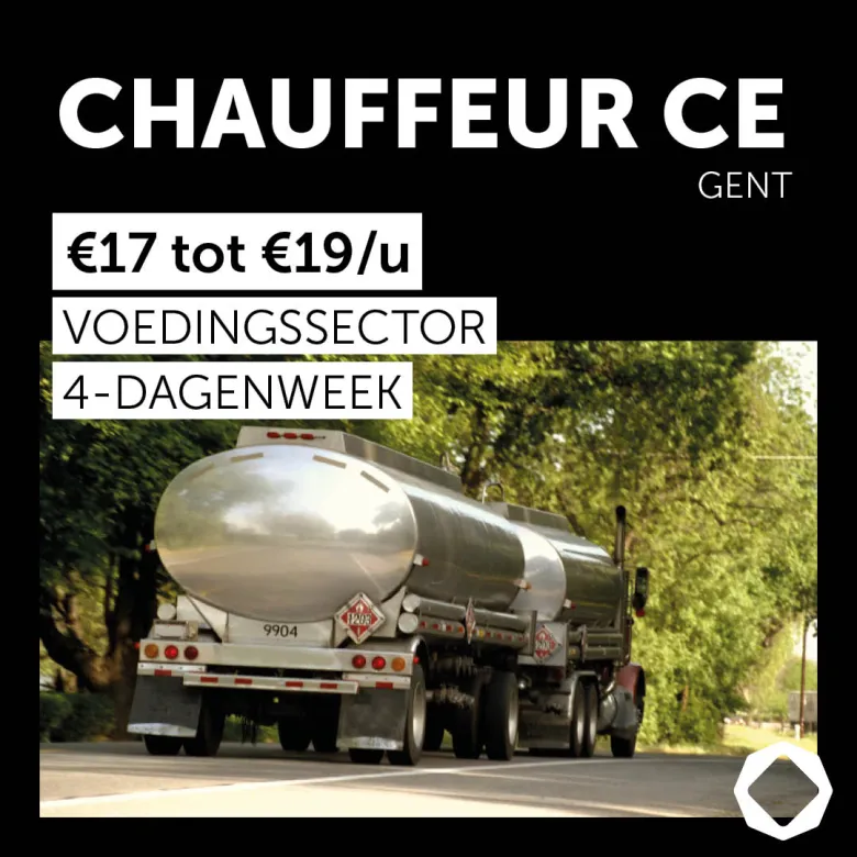 Chauffeur CE - Gent