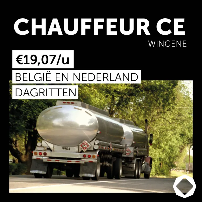 Chauffeur CE - Wingene