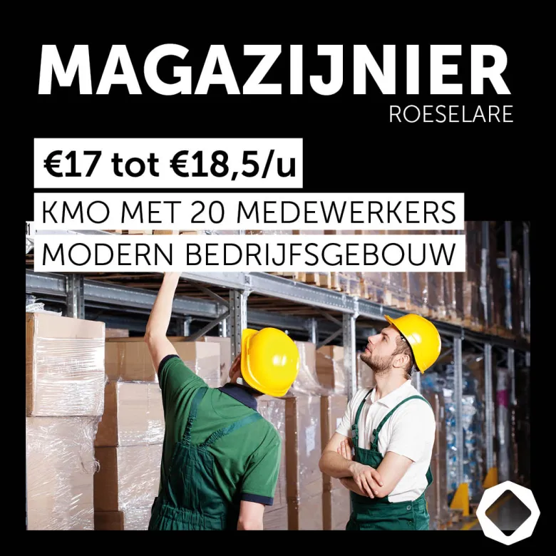 Magazijnier Roeselare
